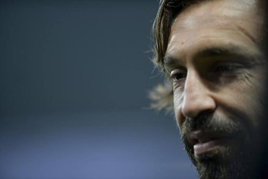 Andrea Pirlo, 34 anni, partito dalla panchina,  entrato al posto di Marchisio al 17&#39; del secondo tempo.  